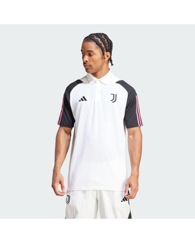 adidas Juventus Tiro 23 Katoenen Poloshirt - Wit