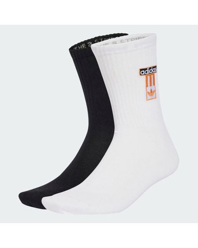 adidas Adibreak Crew Socks 2 Pairs - Black