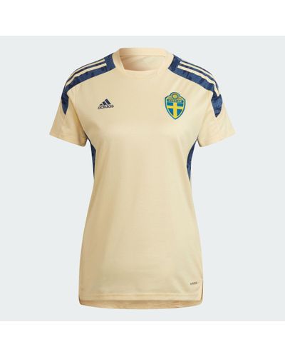 adidas Sweden Condivo 21 Training Jersey - Yellow