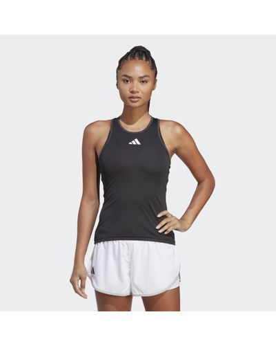 adidas Club Tennis Tank T-shirts - Zwart