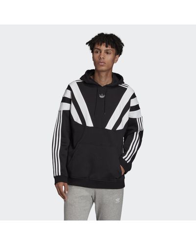 Sudadera con capucha Balanta 96 adidas de Polar de color Negro para hombre  | Lyst