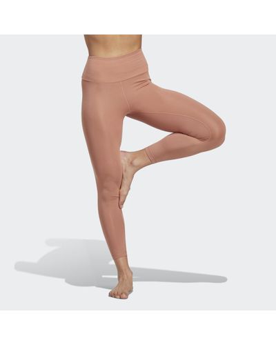adidas Yoga Essentials High-waisted Legging - Naturel