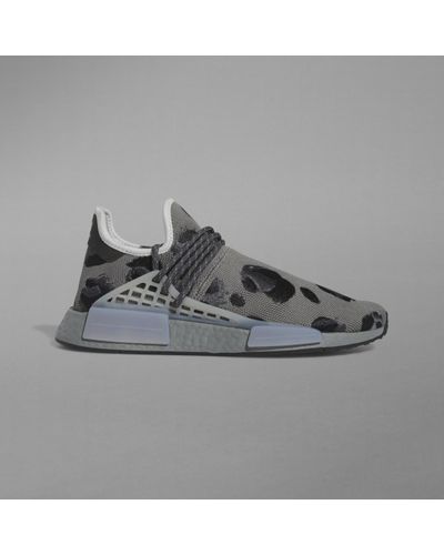 adidas Hu Nmd Animal Print Shoes - Grey