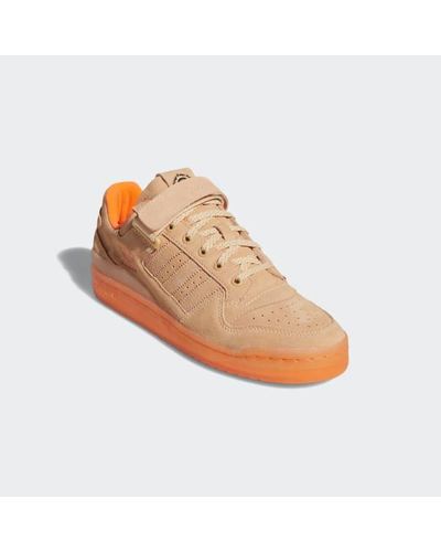 adidas Lace Forum Low Vic Shoes in Orange - Lyst