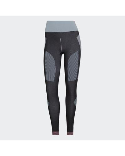 adidas By Stella Mccartney Truestrength Yoga Knit Leggings - Grey