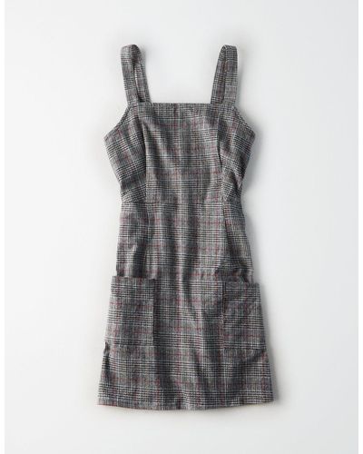 strappy patch pocket dress