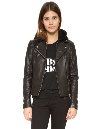 mackage yoana leather jacket