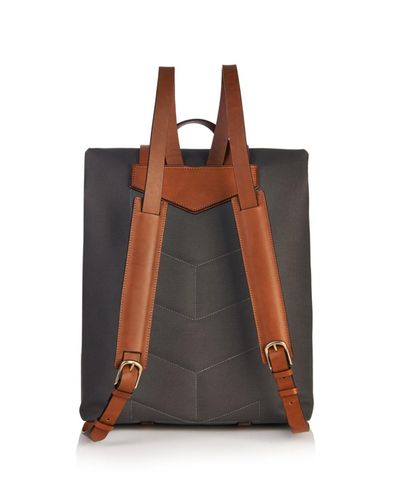 leather strap backpack