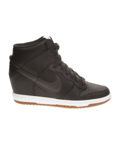 Nike Dunk Sky Hi Velvet Brown | Lyst