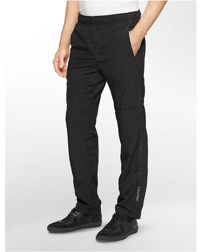 calvin klein performance tape track pants