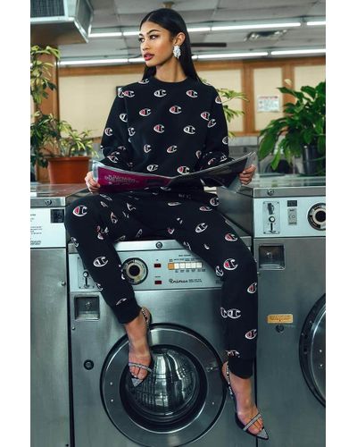 champion all over joggers