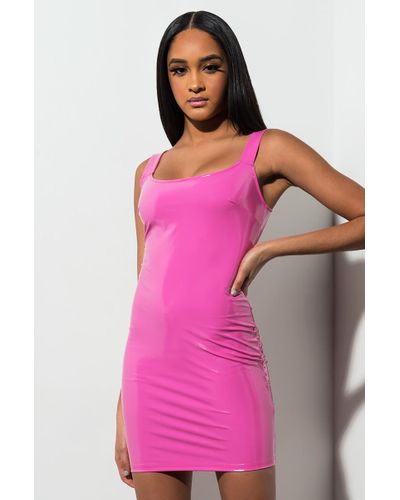 barbie pink bodycon dress