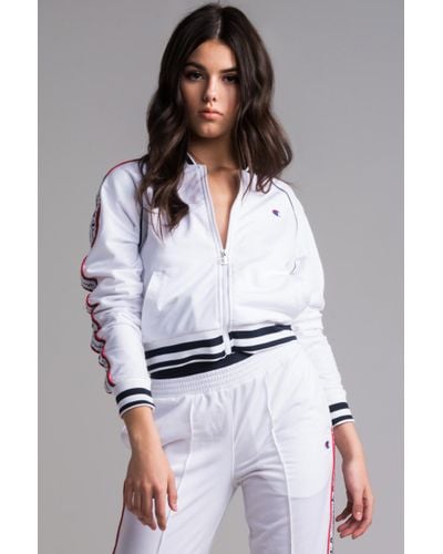 faux leather trim jacket