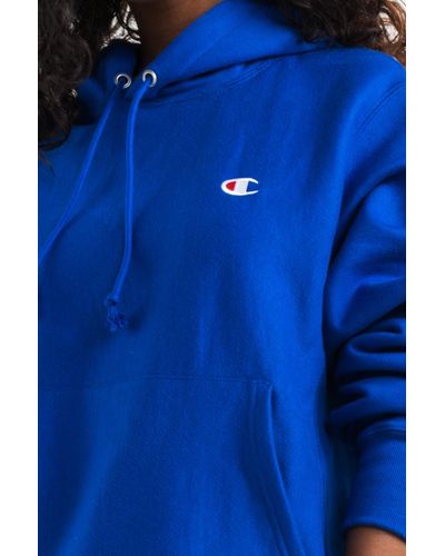 blue champion pullover