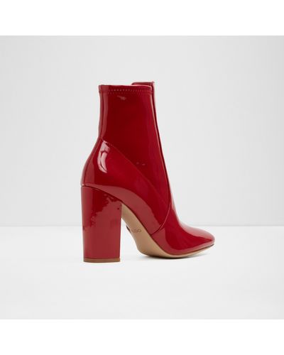 red booties aldo
