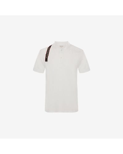 Alexander McQueen Harness Polo Shirt - ホワイト
