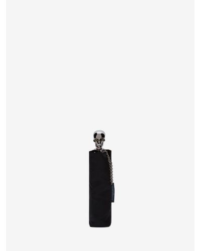 Alexander McQueen Black Skull Umbrella - ブラック