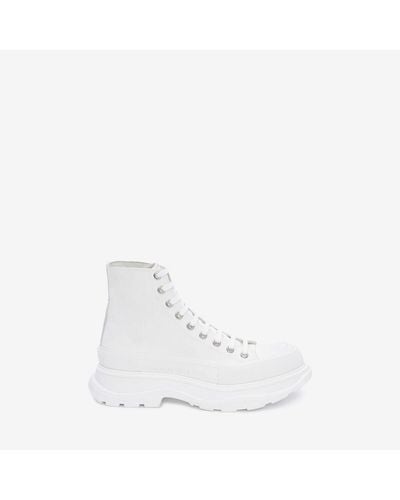Alexander McQueen Tread Slick Boot - White