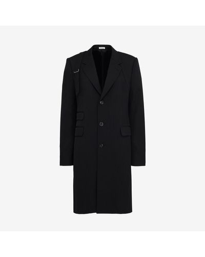 Alexander McQueen Mcqueen Harness Coat - Black