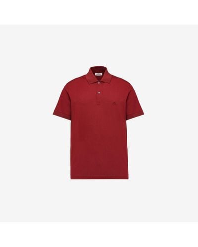 Alexander McQueen Red Seal Logo Polo Shirt