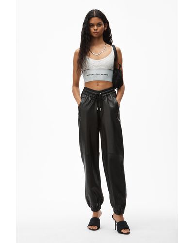 alexander wang jogger pants