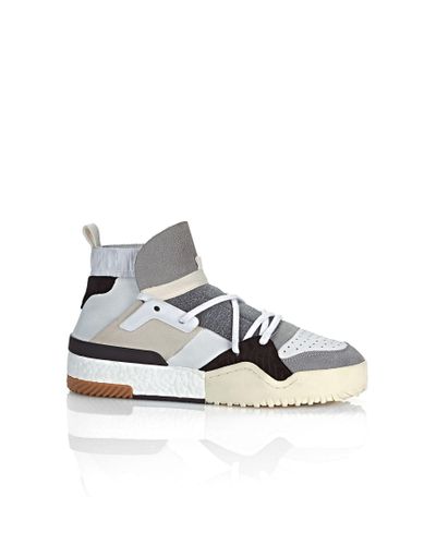 Alexander Wang Leather Adidas Originals X By Aw Bball Shoes in White - Lyst