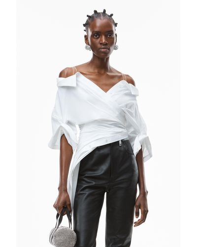 alexander wang deconstructed shirt