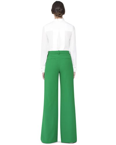 alice and olivia green pants