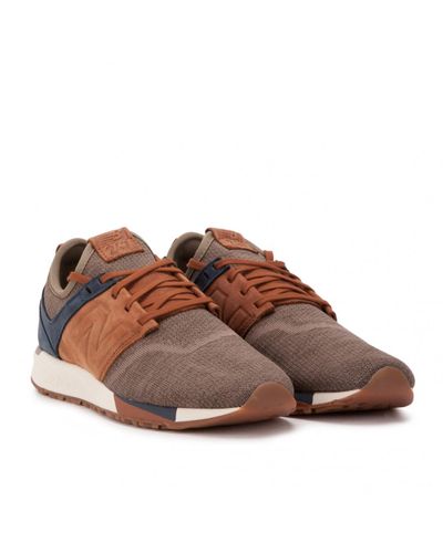 New Balance Suede Mrl 247 Lb in Brown for Men - Lyst