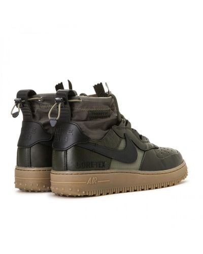 Nike Leather Air Force 1 Winter Gore-tex in Olive (Green) for Men | Lyst UK