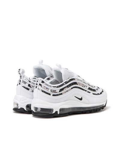 white floral air max 97