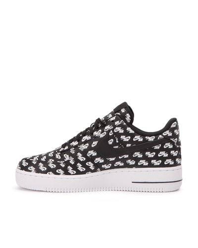Nike Leather Air Force 1 '07 Qs in 13 (Black) for Men - Lyst
