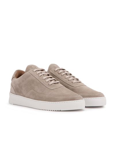 Filling Pieces Suede Low Mondo Ripple 