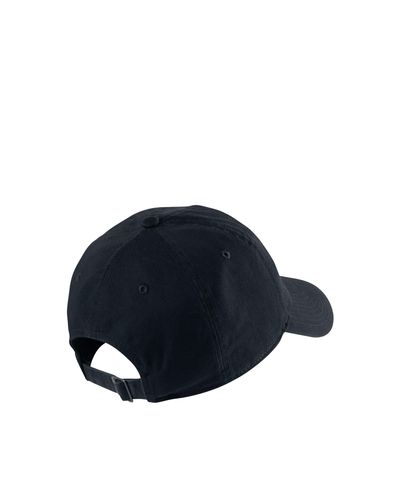 Nike Cotton Nike H86 Swoosh Cap in Black for Men | Lyst