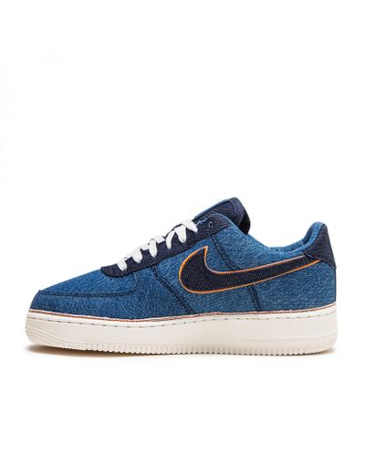 Nike Denim Nike X 3x1 Air Force 1 ́07 Premium in Blue for Men - Lyst
