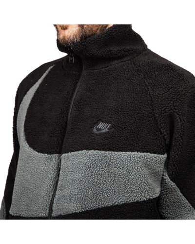 Nike Nike Nsw Reversible Swoosh Fullzip Jacket in Black for Men 
