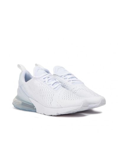 Nike air max 270 mens triple white Clearance