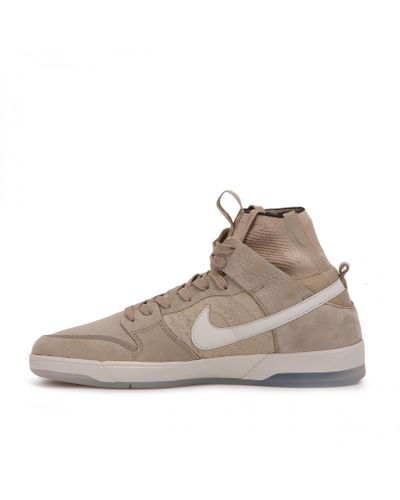 nike dunk beige high