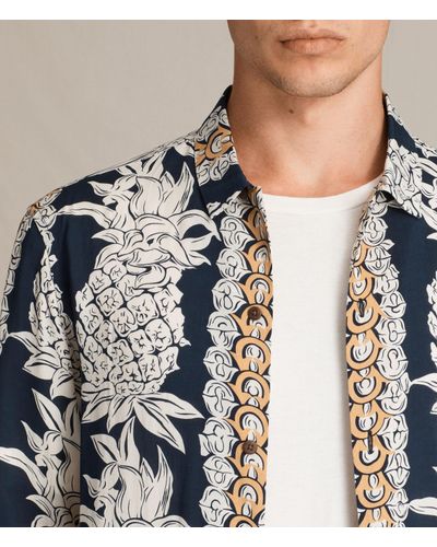 allsaints pineapple shirt
