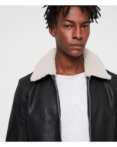 all black aviator jacket