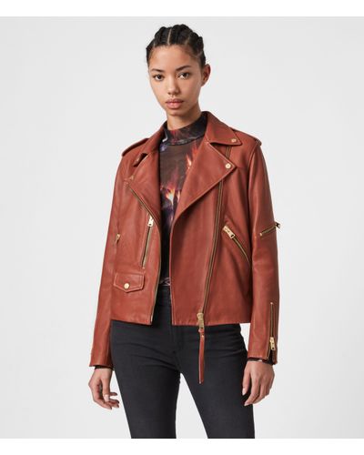 All saints darnley leather jacket Clearance
