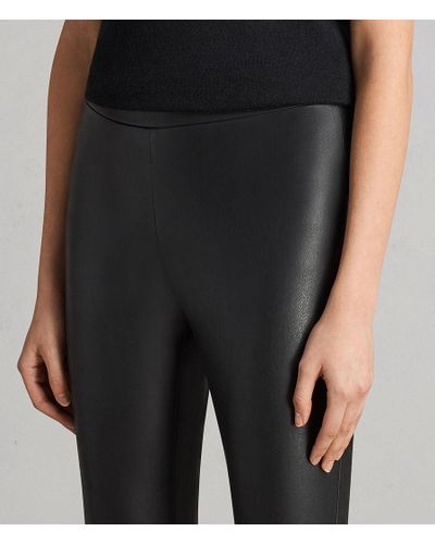 AllSaints Isla Leggings in Black | Lyst UK