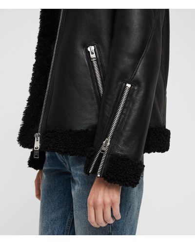 jaya shearling jacket