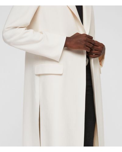 allsaints aleida duster coat