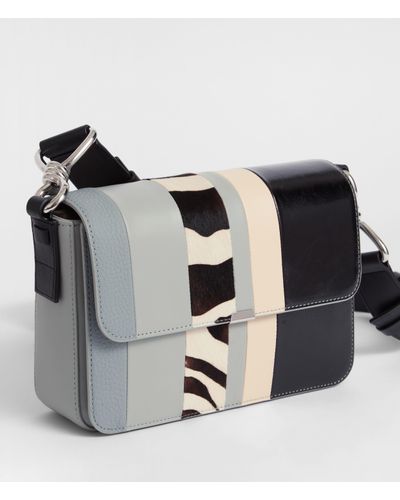 all saints captain flap bag