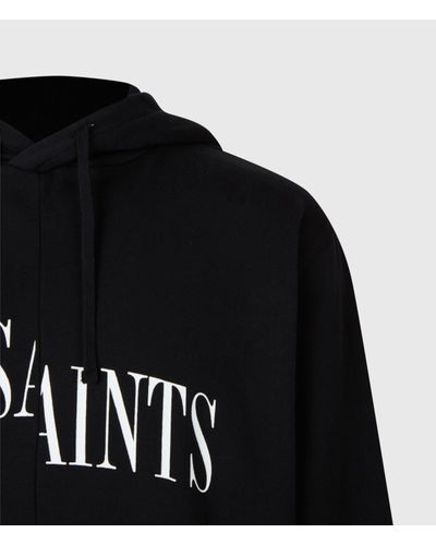 allsaints dropout moletom com capuz