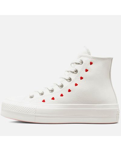 chuck taylor all star lift love hi top sneaker