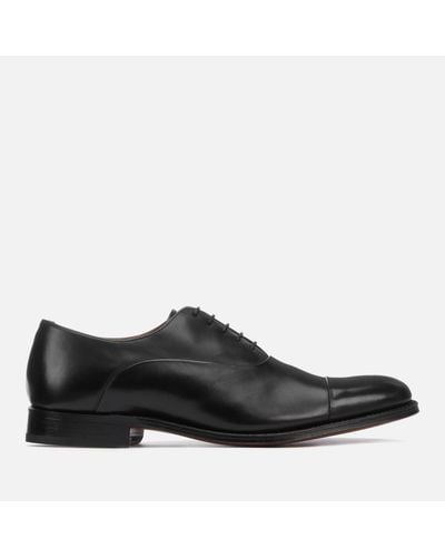 Grenson Bert Oxford Shoes - Black
