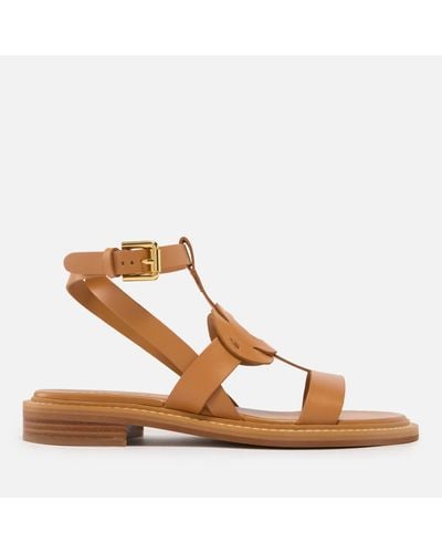 See By Chloé Loys Leather Sandals - Brown