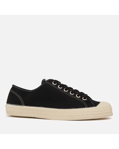Novesta Star Master Canvas Low Top Trainers - Black